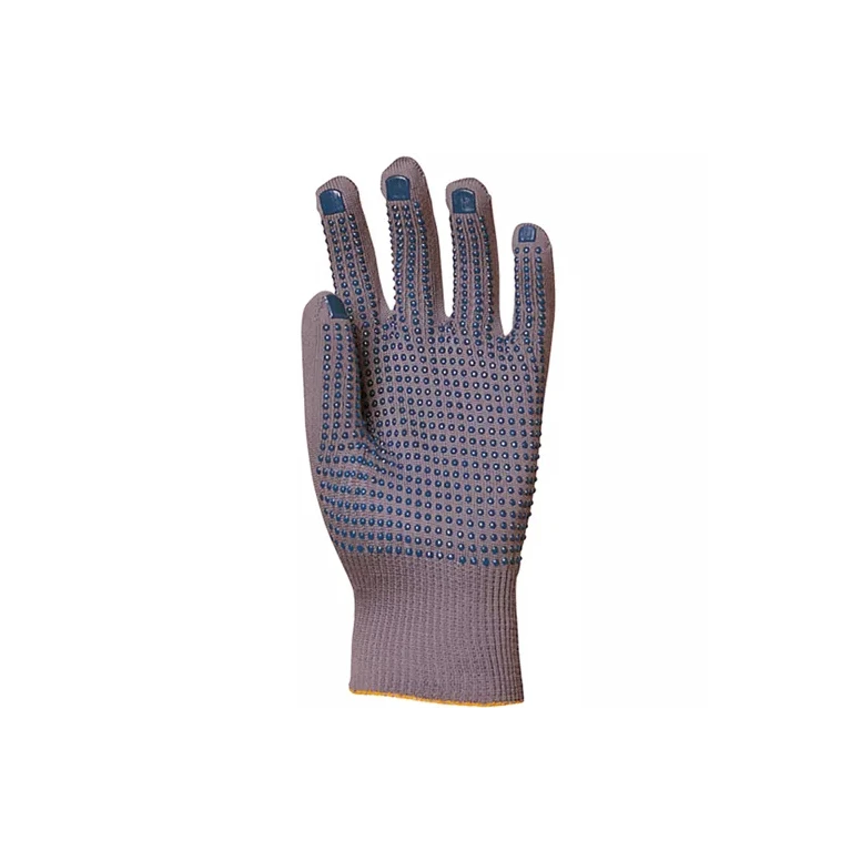 12 Pares - Guantes de Trabajo Coverguard en PVC Eurostrong MO4380 Riesgos Mecánicos