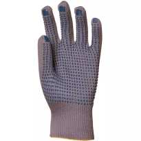 12 Pares - Guantes de Trabajo Coverguard en PVC Eurostrong MO4380 Riesgos Mecánicos