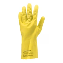 10 Pares - Guantes de Trabajo Coverguard en Látex Eurodip MO5030 Riesgo Químico
