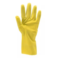 10 Pares - Guantes de Trabajo Coverguard en Látex Eurodip MO5030 Riesgo Químico