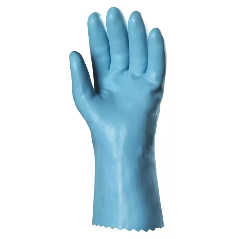 10 Pares - Guantes de Trabajo Coverguard en Látex Eurodip MO5210 Riesgo Químico