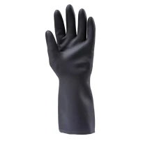 10 pares - Guantes de trabajo Coverguard de neopreno Eurochem MO5310 riesgo químico 2