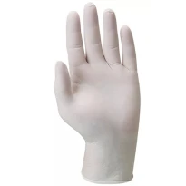 10 paquetes - Guantes de trabajo Coverguard de látex Euro-one MO5810 desechables (100 piezas)