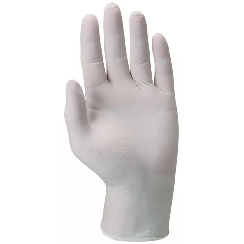 10 paquetes - Guantes de trabajo Coverguard de látex Euro-one MO5820 desechables (100 piezas)