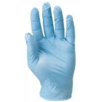 10 paquetes - Guantes de trabajo Coverguard de nitrilo Euro-one MO5910 desechables (100 piezas)