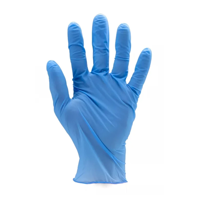 10 paquetes - Guantes de trabajo Coverguard de nitrilo Euro-one MO5920 desechables (100 piezas)