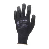 10 pares - Guantes de trabajo Coverguard de poliuretano Eurolite MO6040 riesgos mecánicos