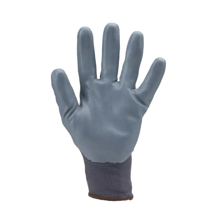 10 pares - Guantes de trabajo Coverguard de nitrilo Eurolite MO6240 riesgos mecánicos