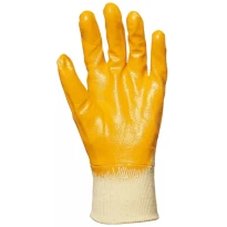 10 Pares - Guantes de Trabajo Coverguard de Nitrilo Eurostrong MO9310 Riesgos Mecánicos