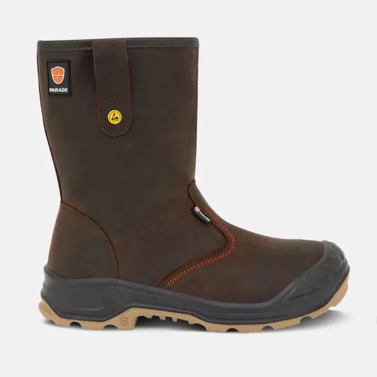 Botas de seguridad Parade Nanker S3 SR FO LG SC CI HI HRO ESD NANKER1823 sin metal