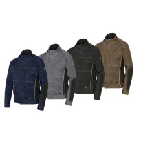 Liquidación total - Chaqueta de trabajo ISSA LINE Extreme 8845B Stretch Color Azul Talla S