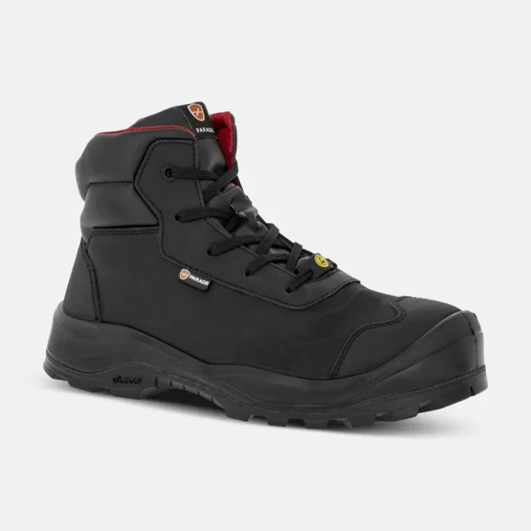 Zapatos de seguridad Parade Parelio S3 SR FO LG CI HI HRO PARELIO1824 altos sin metal