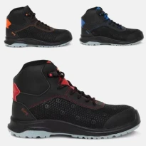 Zapatos de seguridad Parade Racer S1P SR FO SC CI HI 07RACER8836 altos cómodos sin metal