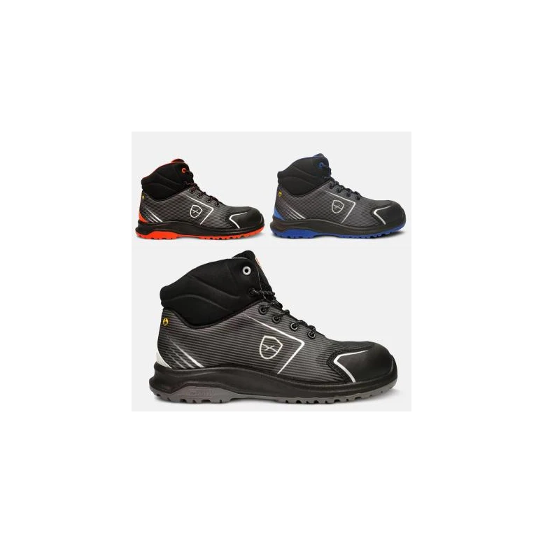 Zapatos de seguridad Parade Rangor S1P SR FO CI HI ESD 07RANGOR7844 altos cómodos