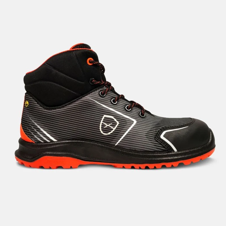 Zapatos de seguridad Parade Rangor S1P SR FO CI HI ESD 07RANGOR7844 altos cómodos