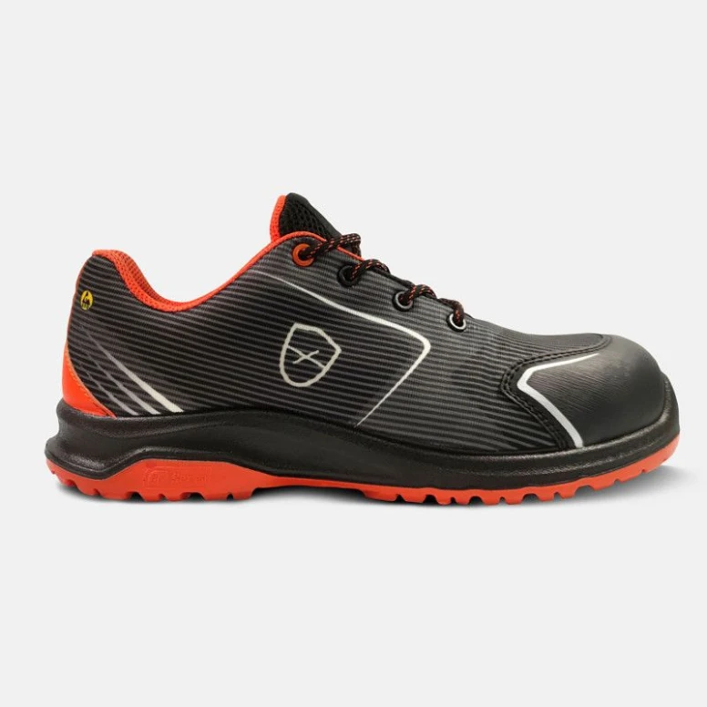 Zapatos de seguridad Parade Runnor S1P SR FO CI HI ESD 07RUNNOR7844 bajos cómodos