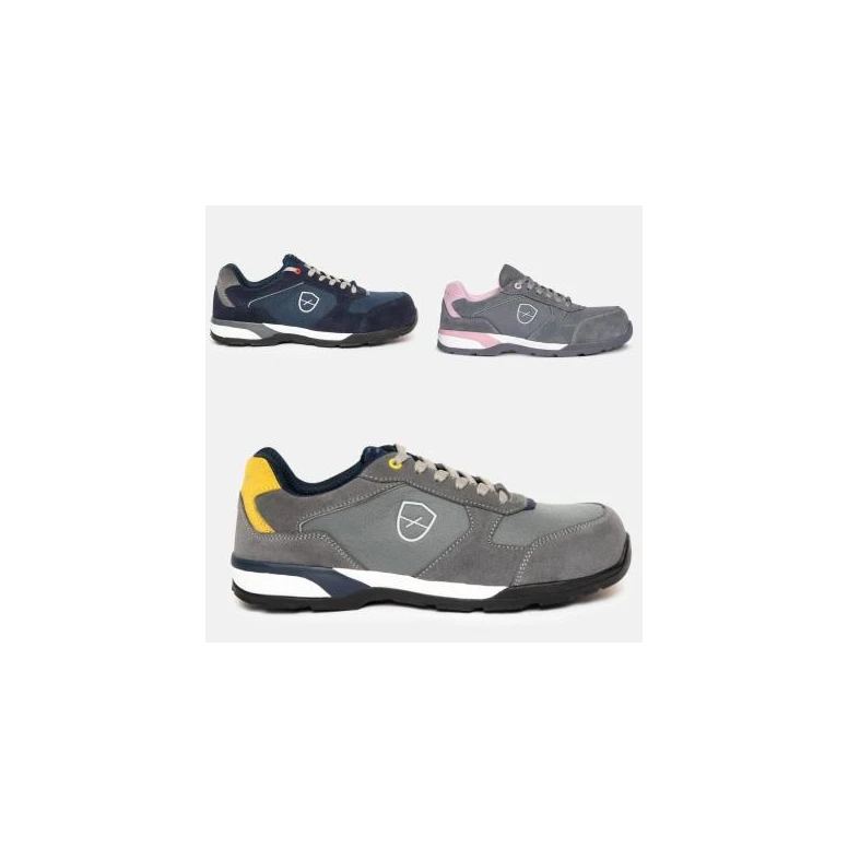 Zapatos de seguridad Parade Ravira S1P SR FO CI HRO 07RAVIRA8890 bajos cómodos metalfree