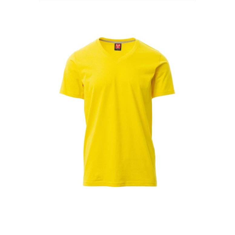 Camiseta de cuello en V de manga corta de algodón V-Neck - Payper