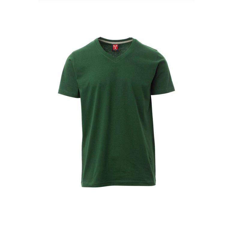 Camiseta de cuello en V de manga corta de algodón V-Neck - Payper