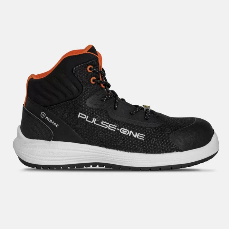 Zapatos de seguridad Parade Spump S1P SR FO SC CI HI ESD 07SPUMP9834 altos, sin metal