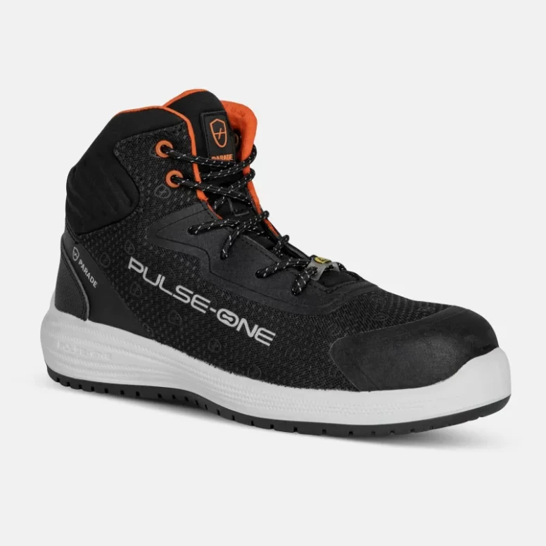 Zapatos de seguridad Parade Spump S1P SR FO SC CI HI ESD 07SPUMP9834 altos, sin metal