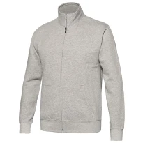 Liquidación total - Sudadera de trabajo cremallera larga ISSA LINE - 04822 Pelmo Talla 2XL color Negro