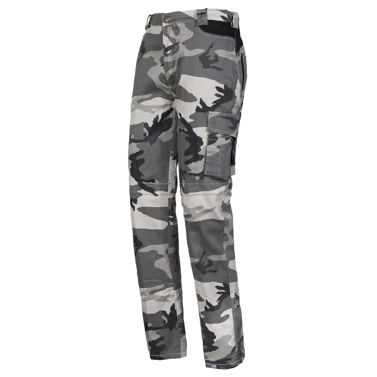 Liquidación total - Pantalón ISSA LINE Mimetici 8029N De verano Ligeros Talla 2xl color azul