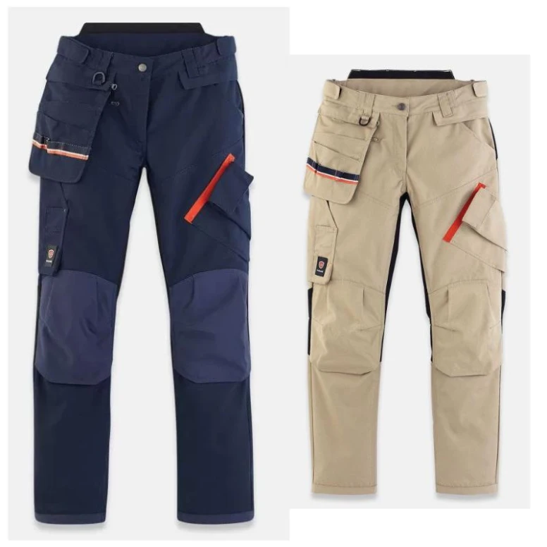 Pantalones de trabajo Parade Bombay 17BOMBAY1792 multibolsillos stretch mujer