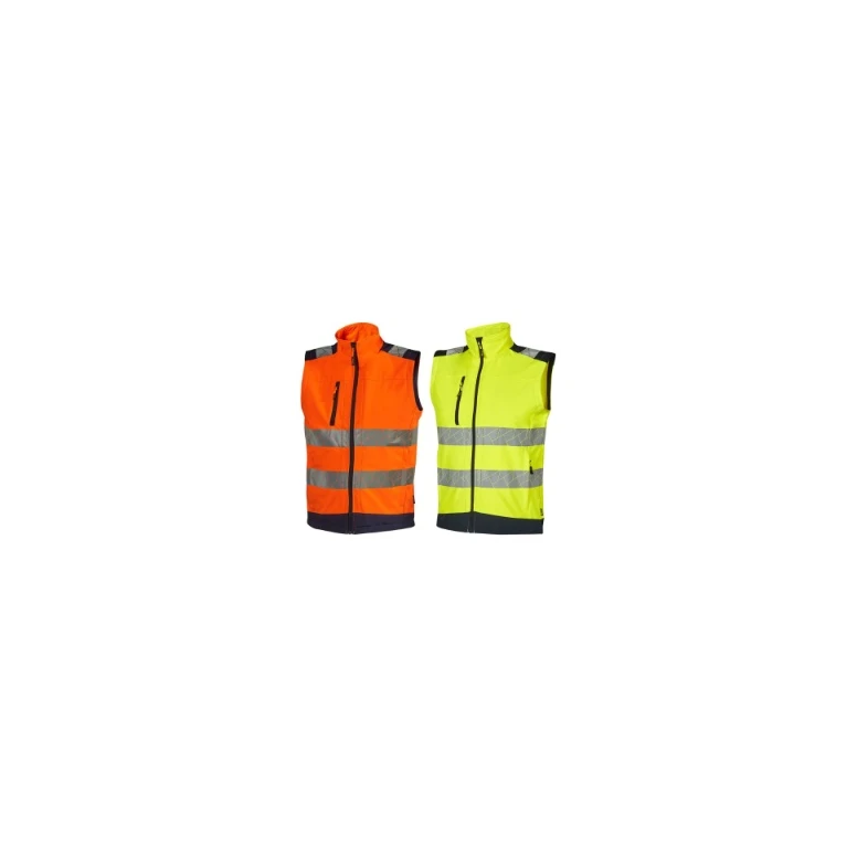 Chaleco de Trabajo Multibolsillos Alta Visibilidad Stretch U-Power Boreal WHL385