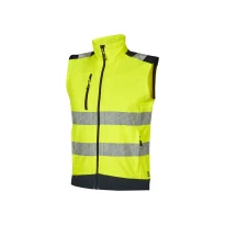 Chaleco de Trabajo Multibolsillos Alta Visibilidad Stretch U-Power Boreal WHL385