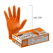 Guantes de trabajo de Nitrilo Logica SUPREM8 - Caja de 50 piezas
