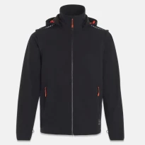 Chaqueta de trabajo multibolsillos Softshell Stretch Full Zip Softin Parade SOFTIN 2494