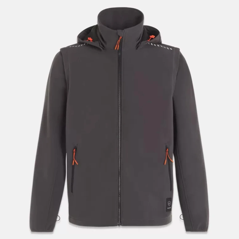 Chaqueta de trabajo multibolsillos Softshell Stretch Full Zip Softie Parade SOFTIE 2453
