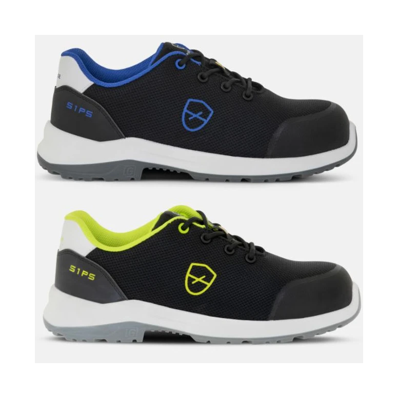 Zapatos de Seguridad Parade Bryce S1PS SR FO LG SC CI HI BRYCE7812 Bajos Metalfree