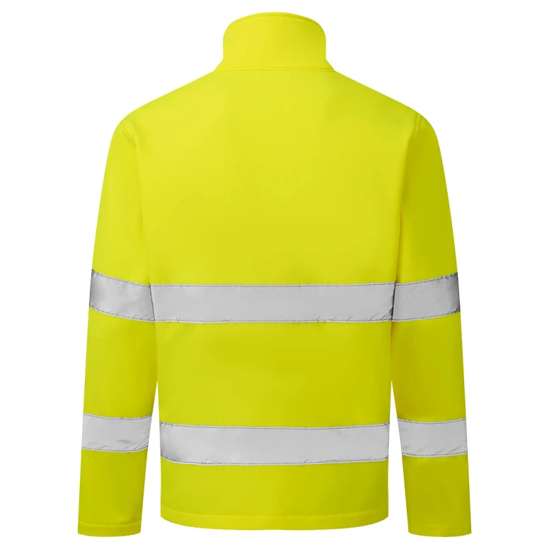 Chaqueta de trabajo Portwest alta visibilidad ES428 impermeable stretch softshell