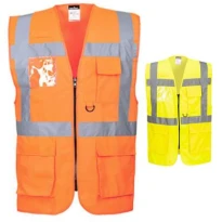 Chaleco de trabajo Portwest ES476 alta visibilidad