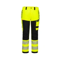 Pantalón de trabajo Portwest alta visibilidad DX448 multibolsillos impermeable