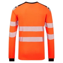 Camiseta de trabajo Portwest FR736 alta visibilidad manga larga ignífuga 2