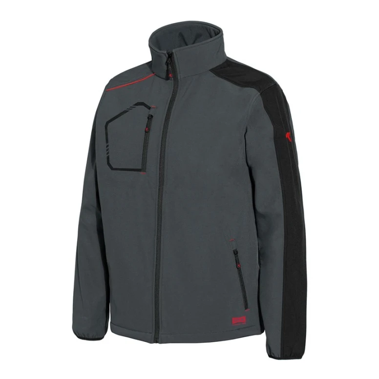 Cazadora de trabajo Multibolsillos Softshell Issa Line Kind 04508B