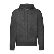 Sudadera de trabajo Fruit Of The Loom con capucha Forrado y cremallera larga FR620620