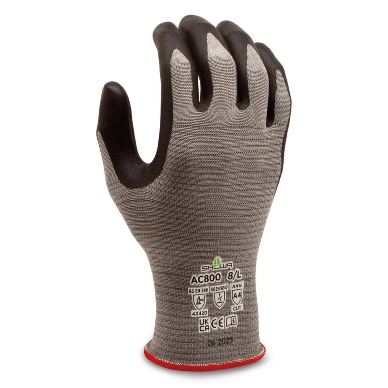 12 Pares - Guantes Showa Anticorte AC800