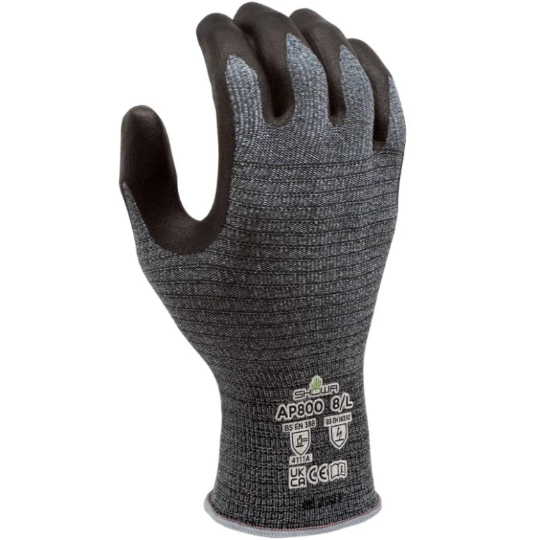 12 Pares - Guantes Showa Anticorte AP800