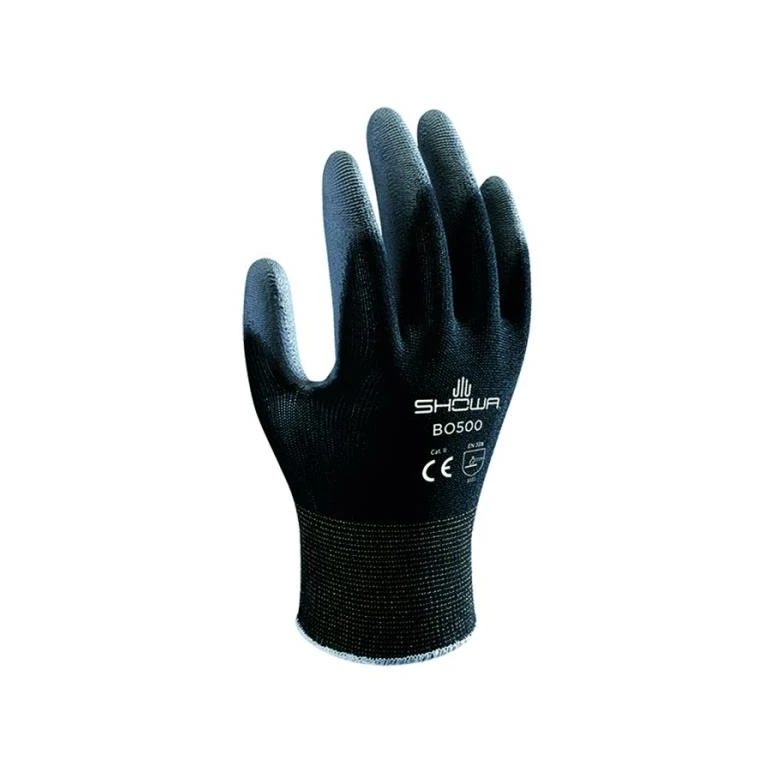 10 Pares - Guantes Showa recubiertos en Poliuretano B0500