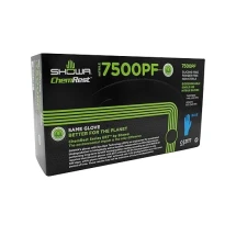 Guantes Showa de Nitrilo en dispensador SH7500PF - 100 piezas 2