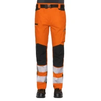 Pantalones de trabajo alta visibilidad multibolsillos stretch Issa Line Extreme Hi Vis 8450NB