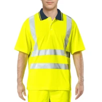 Polo de trabajo alta visibilidad Issa Line Hi Vis 08184NPL 2