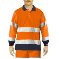 Polo de trabajo alta visibilidad Issa Line Bicolor Hi Vis 8587N