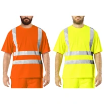 Camiseta de trabajo alta visibilidad Issa Line Basic Tee Hi Vi 08183NTS