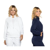 Sudadera de trabajo mujer con cremallera larga 100% algodón Siggi Alexis 04MG0809/00