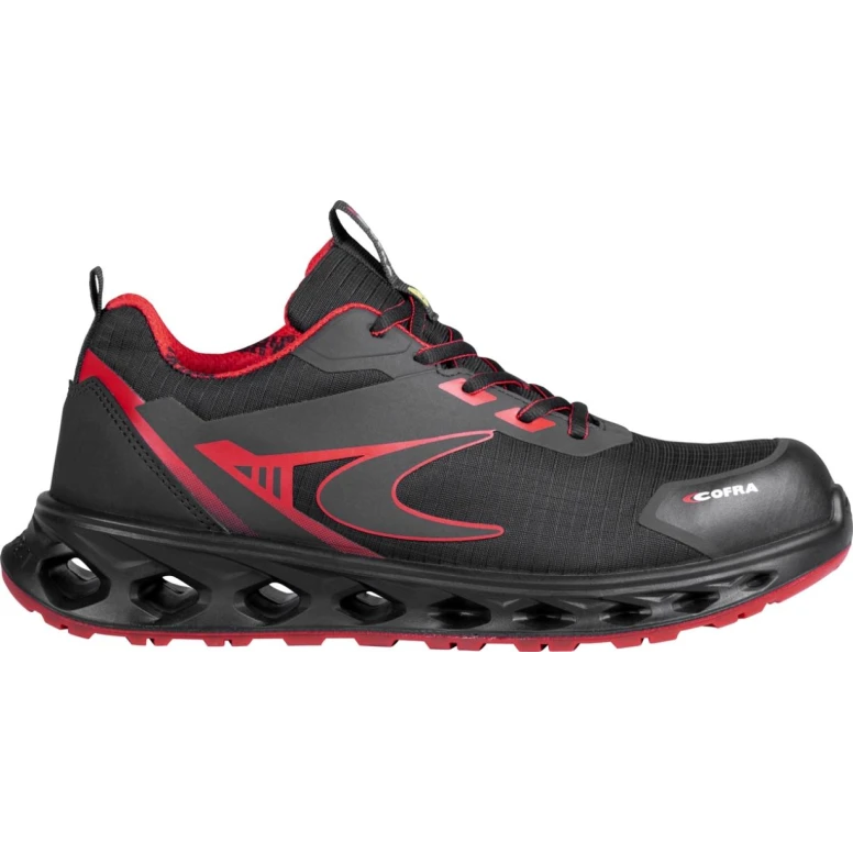 Zapatos de seguridad bajos Cofra Validity S3S FO SR ESD NG290-000 Metalfree